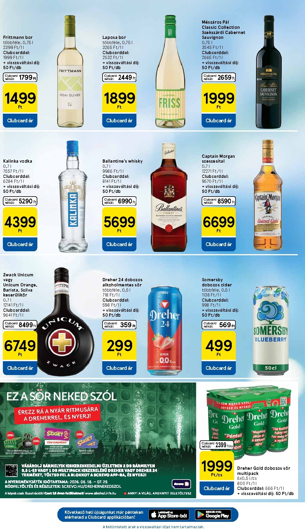 tesco - Tesco hirdetmény a következő hétre csütörtöktől 2026.06.25.-tól szerdától 2026.07.01.-ig - page: 23