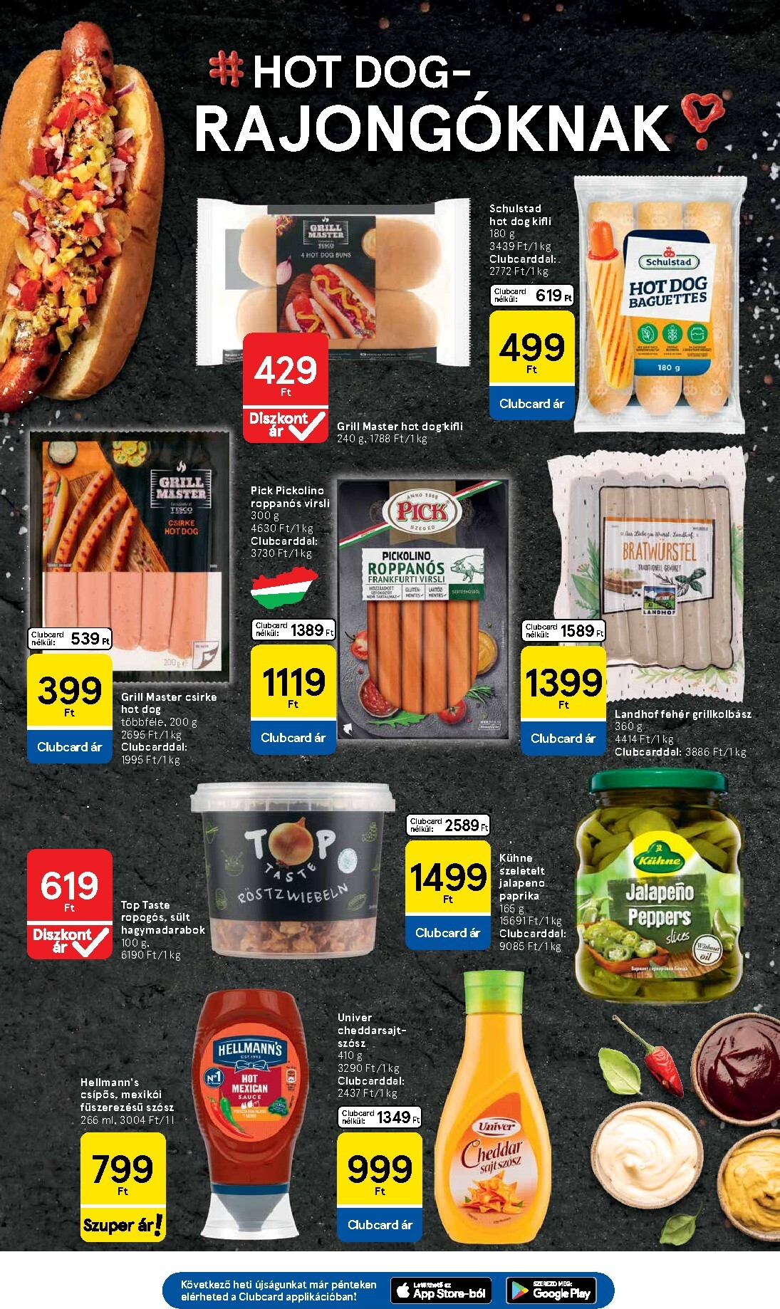 tesco - Tesco hirdetmény a következő hétre csütörtöktől 2026.06.25.-tól szerdától 2026.07.01.-ig - page: 19