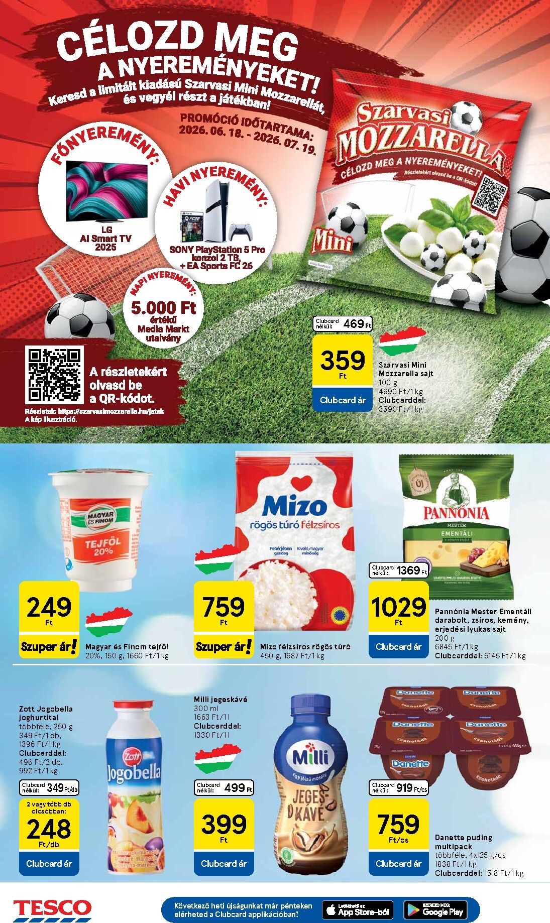 tesco - Tesco hirdetmény a következő hétre csütörtöktől 2026.06.25.-tól szerdától 2026.07.01.-ig - page: 18