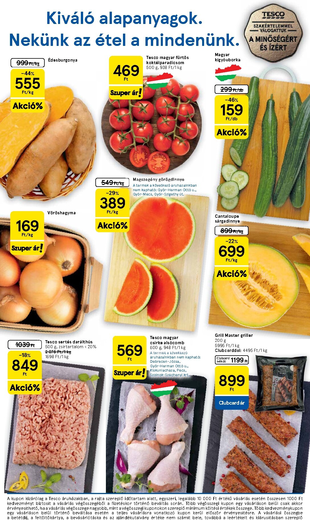 tesco - Tesco szupermarket hirdetmény a következő hétre csütörtöktől 2026.06.25.-tól szerdától 2026.07.01.-ig - page: 2