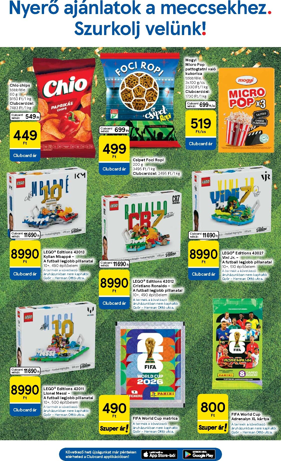 tesco - Tesco szupermarket hirdetmény a következő hétre csütörtöktől 2026.06.25.-tól szerdától 2026.07.01.-ig - page: 7