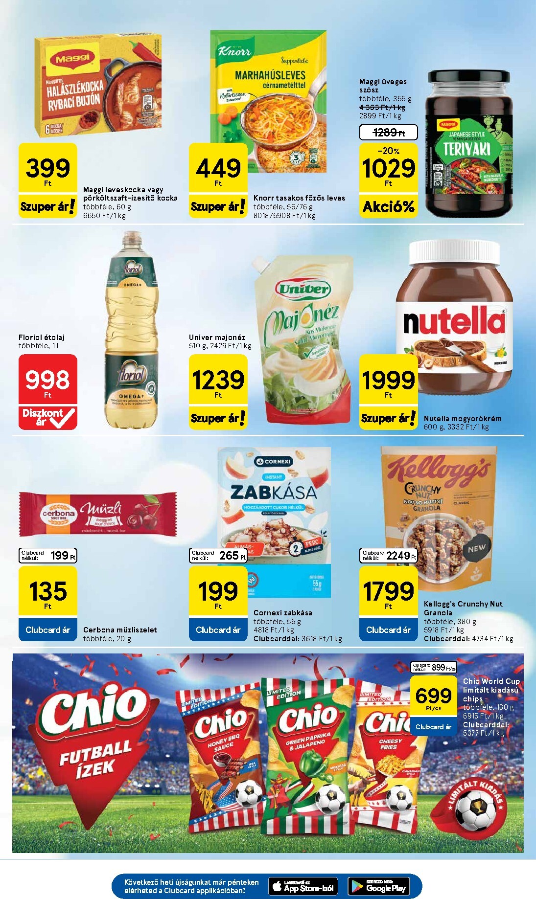 tesco - A jövőbeli Tesco akciós újság csütörtöktől 2026.07.02.-tól szerdától 2026.07.08.-ig érvényes. - page: 21
