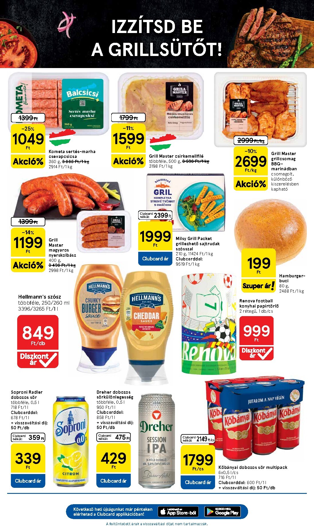 tesco - A jövőbeli Tesco akciós újság csütörtöktől 2026.07.02.-tól szerdától 2026.07.08.-ig érvényes. - page: 11