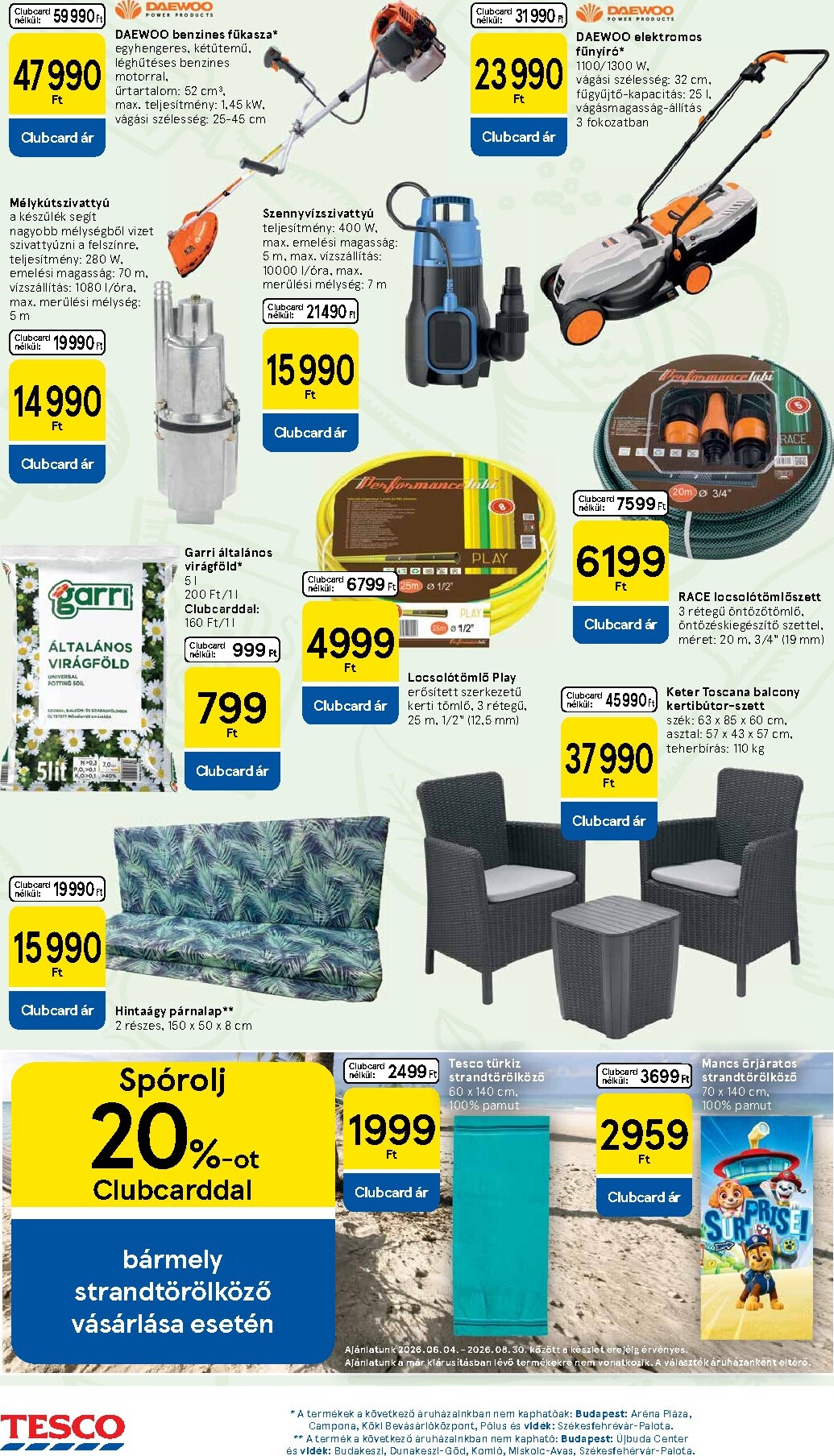 tesco - A jövőbeli Tesco akciós újság csütörtöktől 2026.07.02.-tól szerdától 2026.07.08.-ig érvényes. - page: 14