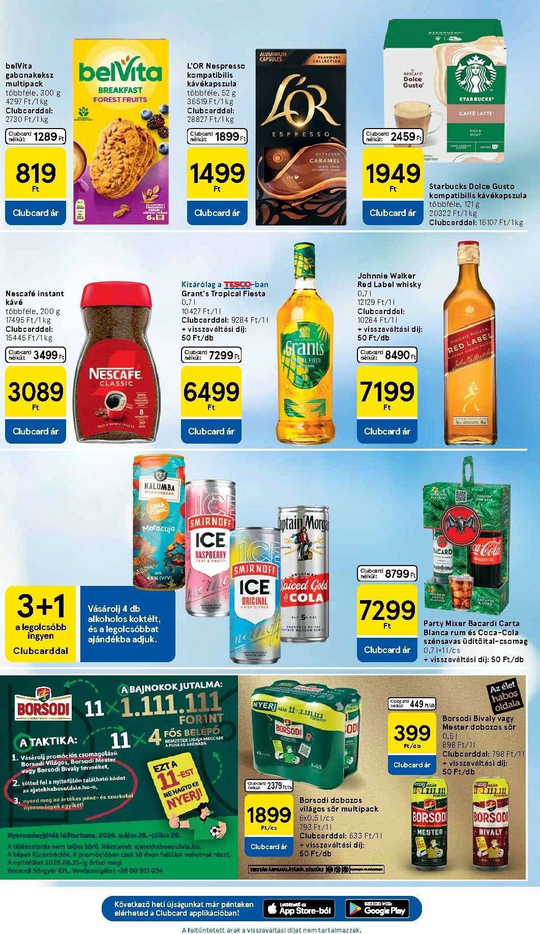 tesco - A jövőbeli Tesco akciós újság csütörtöktől 2026.07.02.-tól szerdától 2026.07.08.-ig érvényes. - page: 23