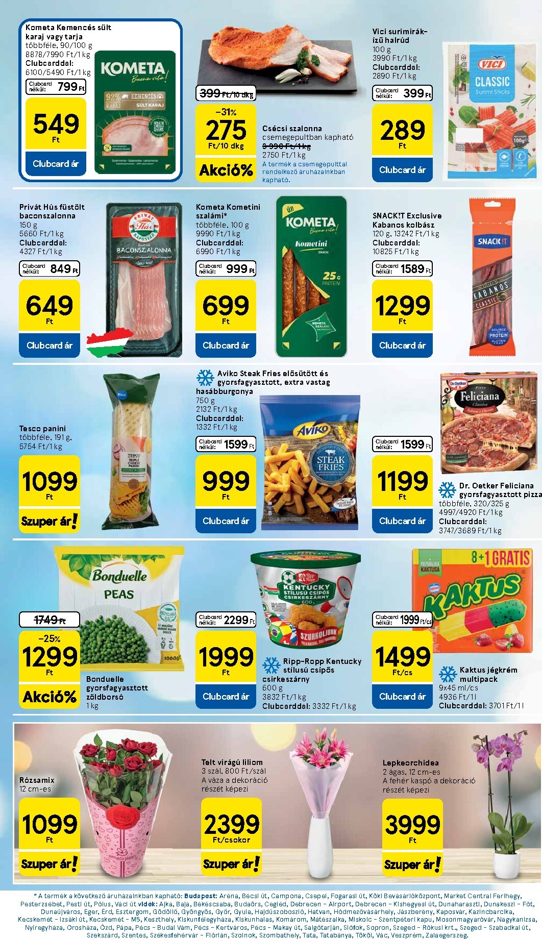 tesco - A jövőbeli Tesco akciós újság csütörtöktől 2026.07.02.-tól szerdától 2026.07.08.-ig érvényes. - page: 4