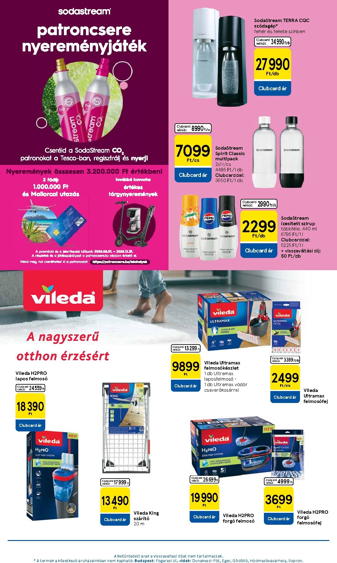 tesco - A jövőbeli Tesco akciós újság csütörtöktől 2026.07.02.-tól szerdától 2026.07.08.-ig érvényes. - page: 29