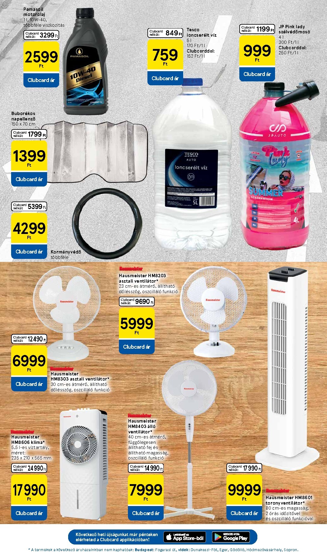 tesco - A jövőbeli Tesco akciós újság csütörtöktől 2026.07.02.-tól szerdától 2026.07.08.-ig érvényes. - page: 31