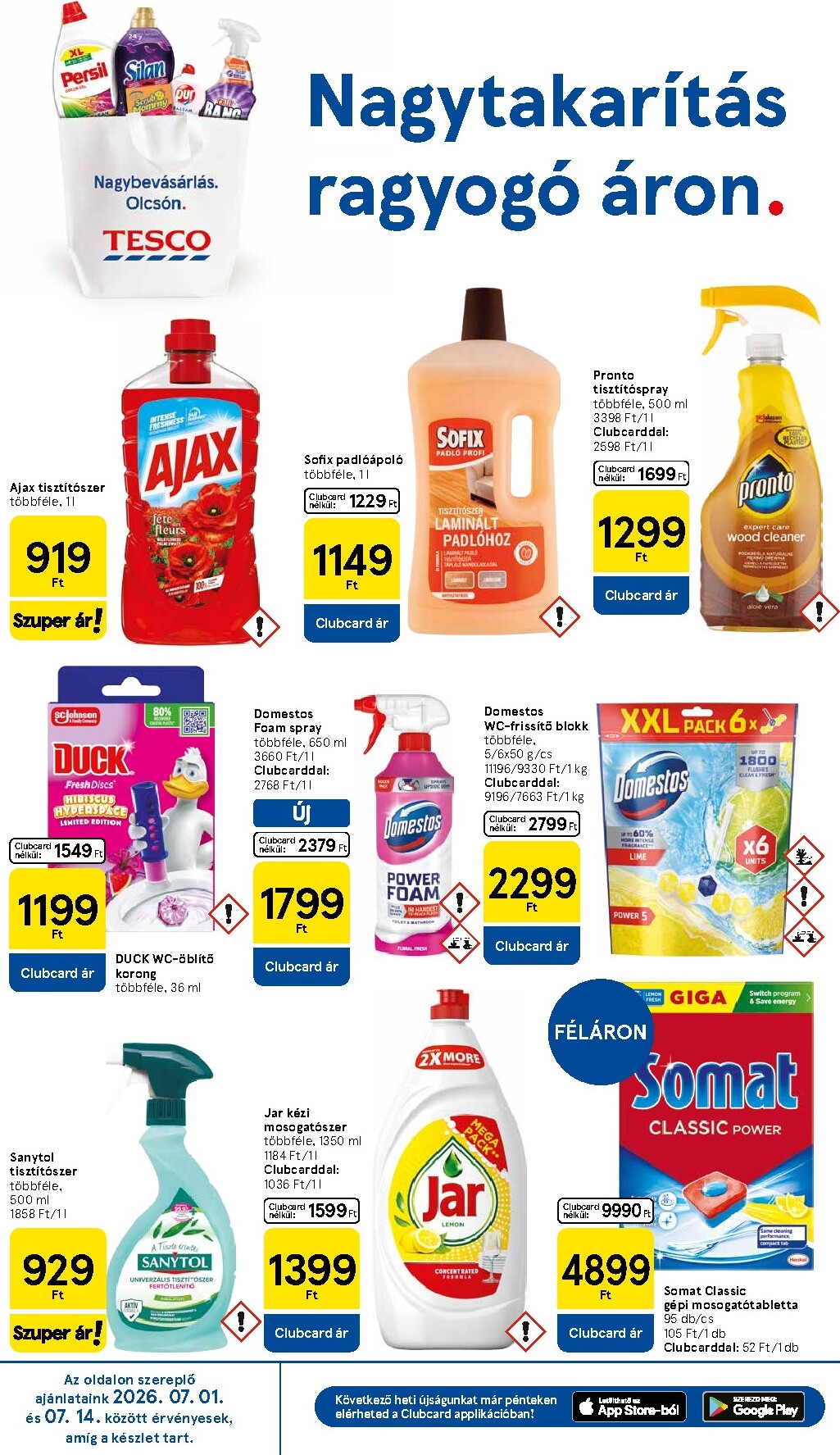 tesco - A jövőbeli Tesco akciós újság csütörtöktől 2026.07.09.-tól szerdától 2026.07.15.-ig érvényes. - page: 10