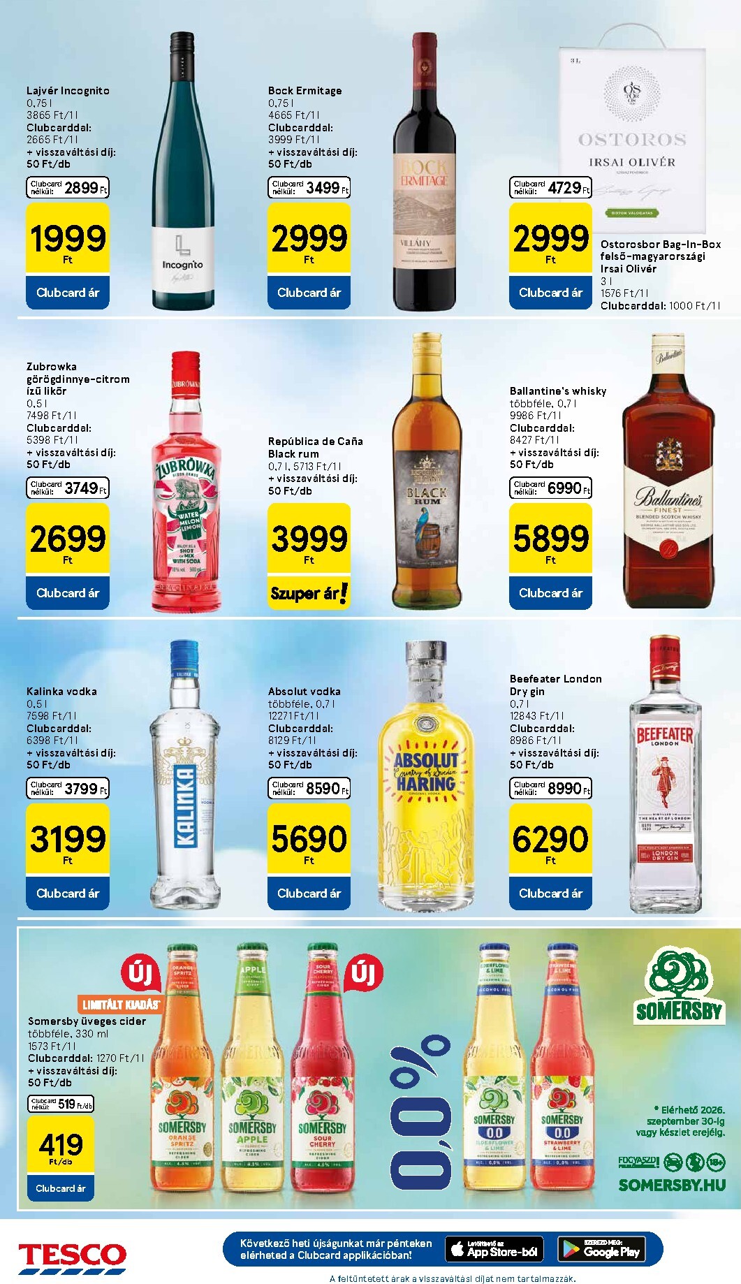 tesco - A jövőbeli Tesco akciós újság csütörtöktől 2026.07.09.-tól szerdától 2026.07.15.-ig érvényes. - page: 24