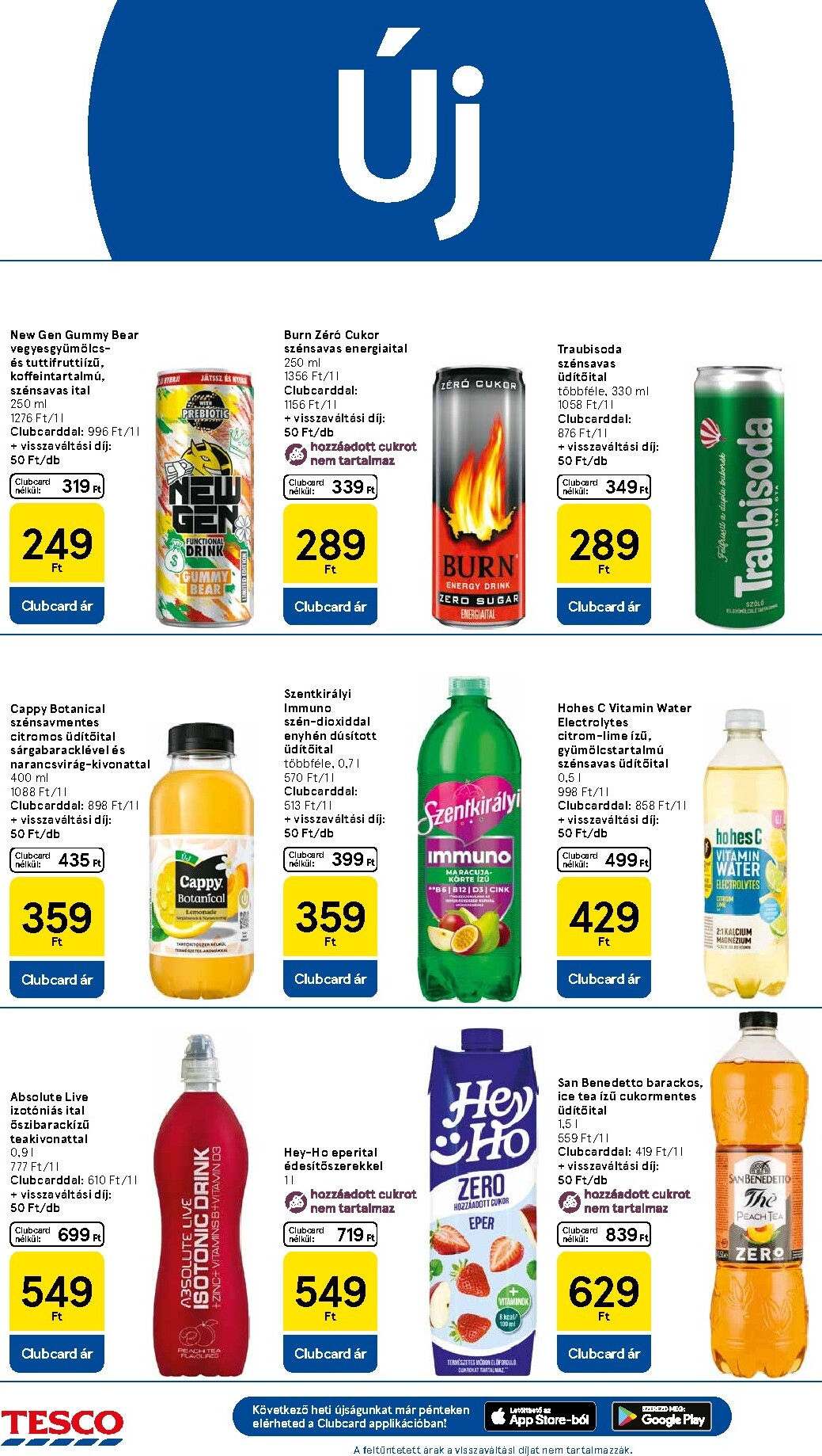 tesco - A jövőbeli Tesco akciós újság csütörtöktől 2026.07.09.-tól szerdától 2026.07.15.-ig érvényes. - page: 22