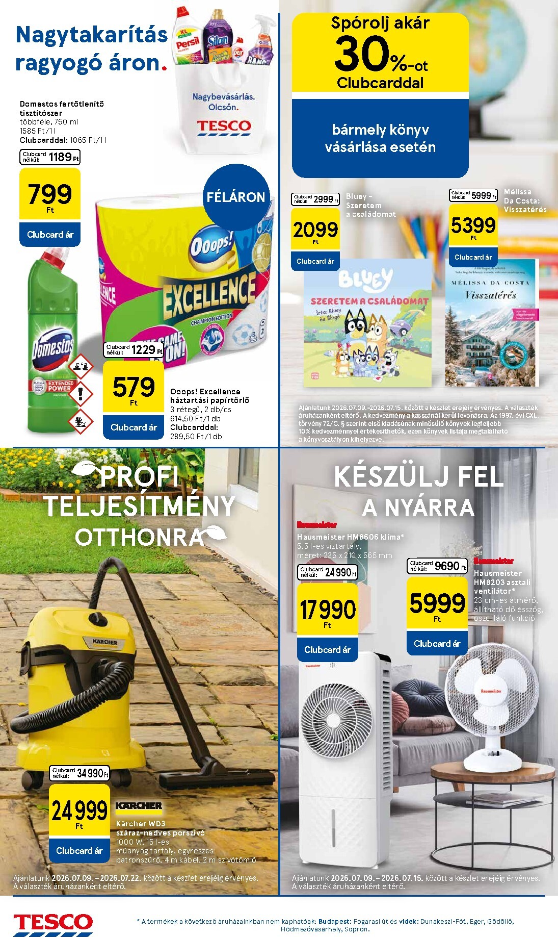 tesco - A jövőbeli Tesco akciós újság csütörtöktől 2026.07.09.-tól szerdától 2026.07.15.-ig érvényes. - page: 16