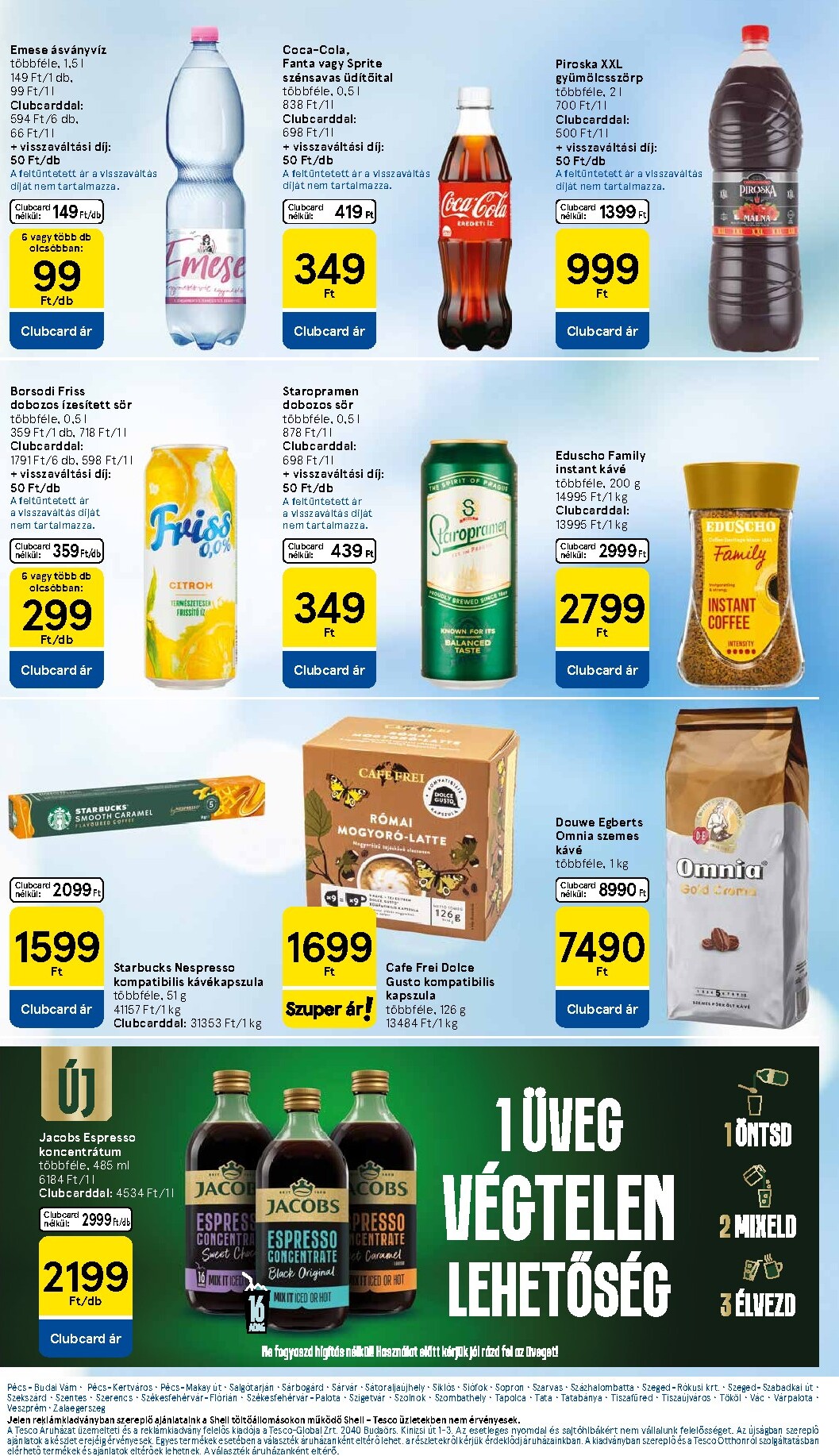 tesco - A jövőbeli Tesco akciós újság csütörtöktől 2026.07.09.-tól szerdától 2026.07.15.-ig érvényes. - page: 21