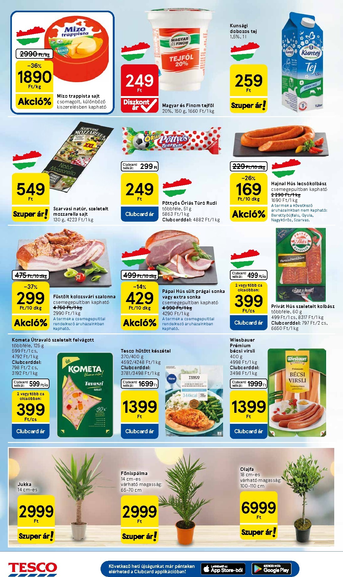 tesco - A jövőbeli Tesco akciós újság csütörtöktől 2026.07.09.-tól szerdától 2026.07.15.-ig érvényes. - page: 4