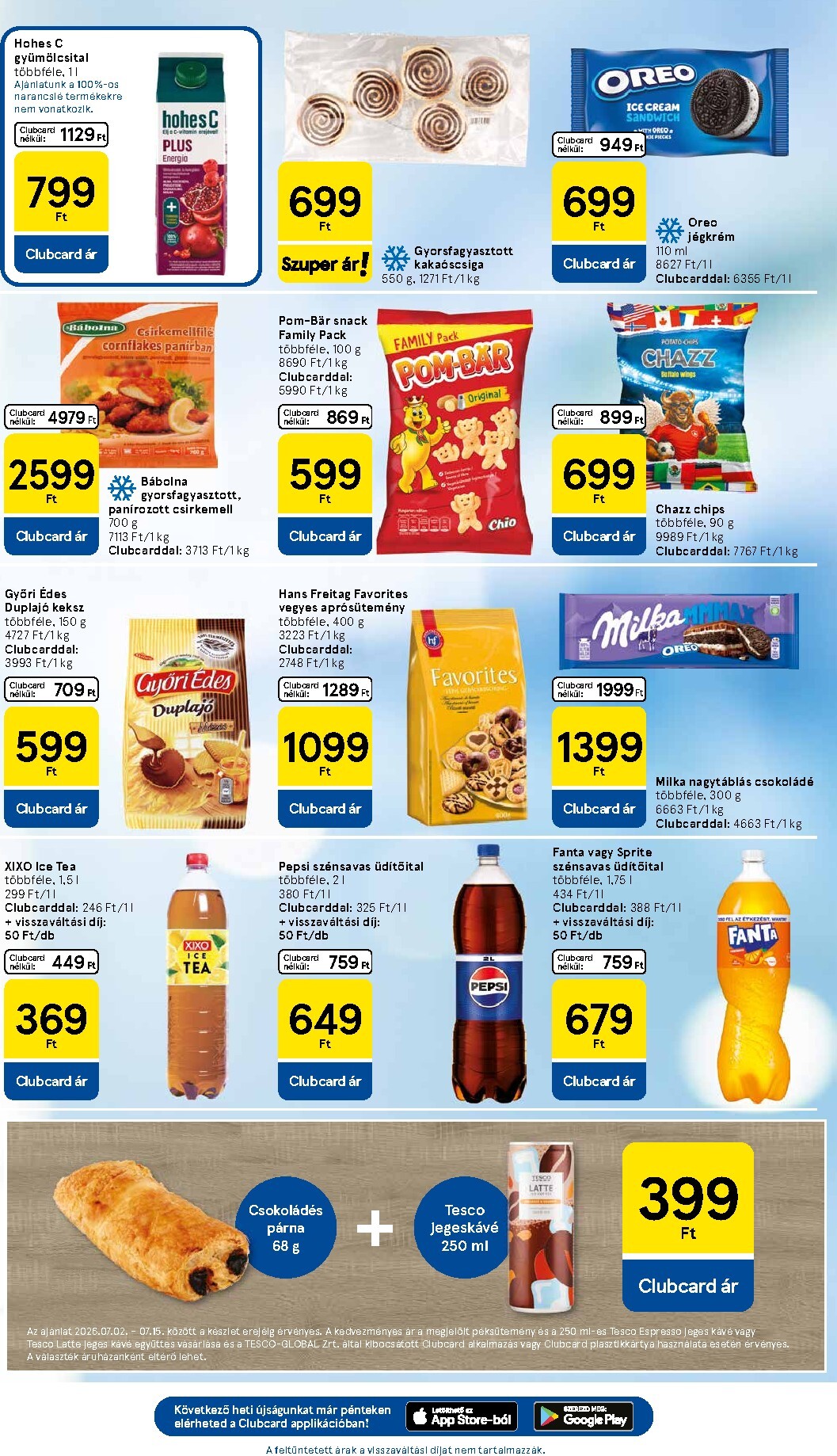 tesco - A jövőbeli Tesco akciós újság csütörtöktől 2026.07.09.-tól szerdától 2026.07.15.-ig érvényes. - page: 5