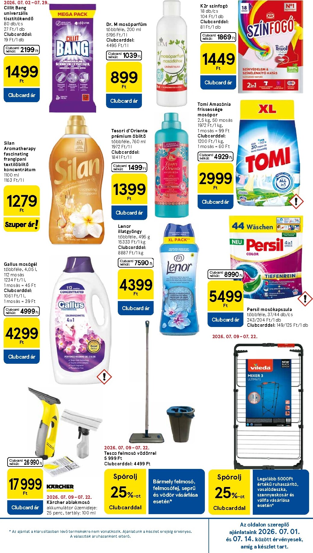 tesco - A jövőbeli Tesco akciós újság csütörtöktől 2026.07.09.-tól szerdától 2026.07.15.-ig érvényes. - page: 11