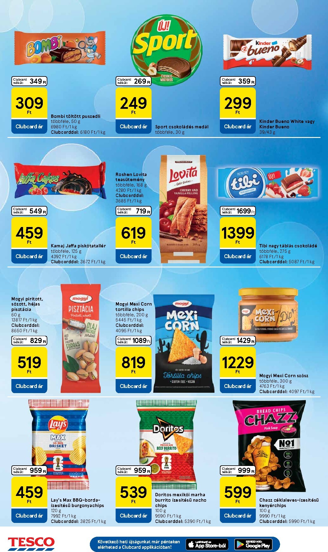 tesco - A jövőbeli Tesco akciós újság csütörtöktől 2026.07.16.-tól szerdától 2026.07.22.-ig érvényes. - page: 22