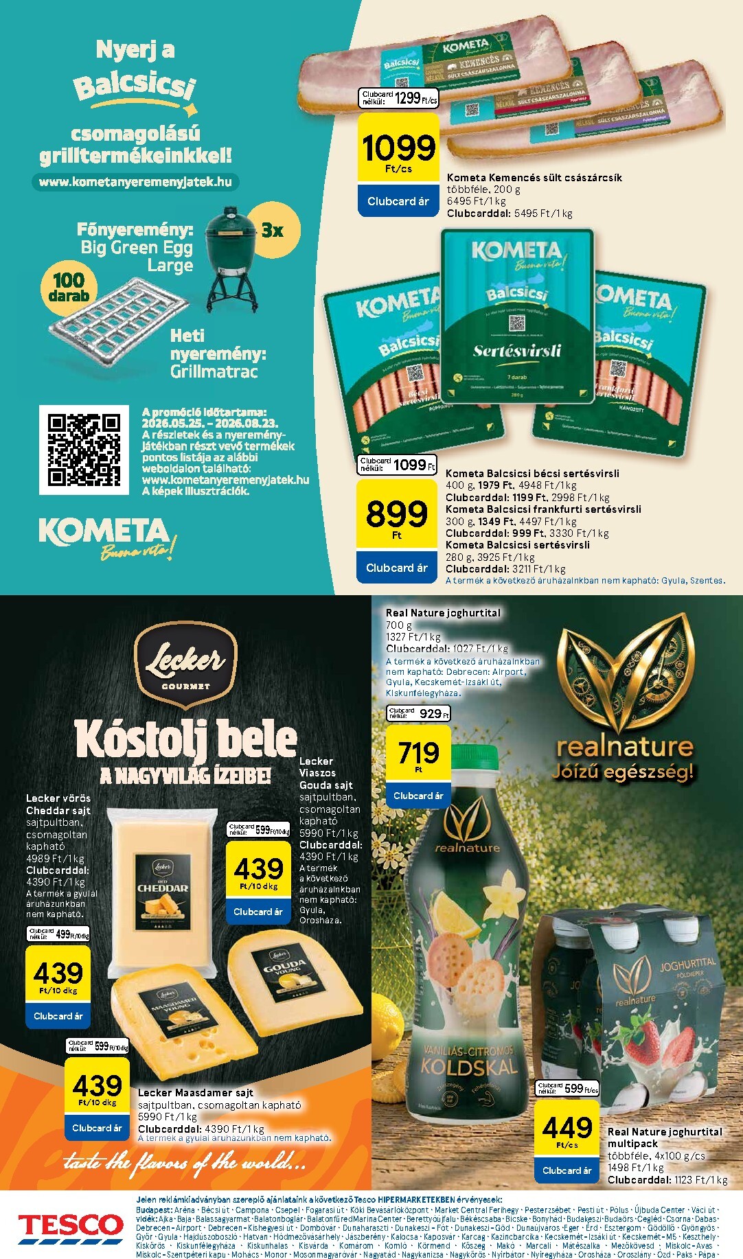 tesco - A jövőbeli Tesco akciós újság csütörtöktől 2026.07.16.-tól szerdától 2026.07.22.-ig érvényes. - page: 20