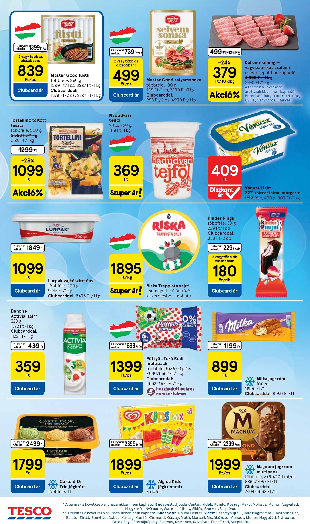 tesco - A jövőbeli Tesco akciós újság csütörtöktől 2026.07.16.-tól szerdától 2026.07.22.-ig érvényes. - page: 4