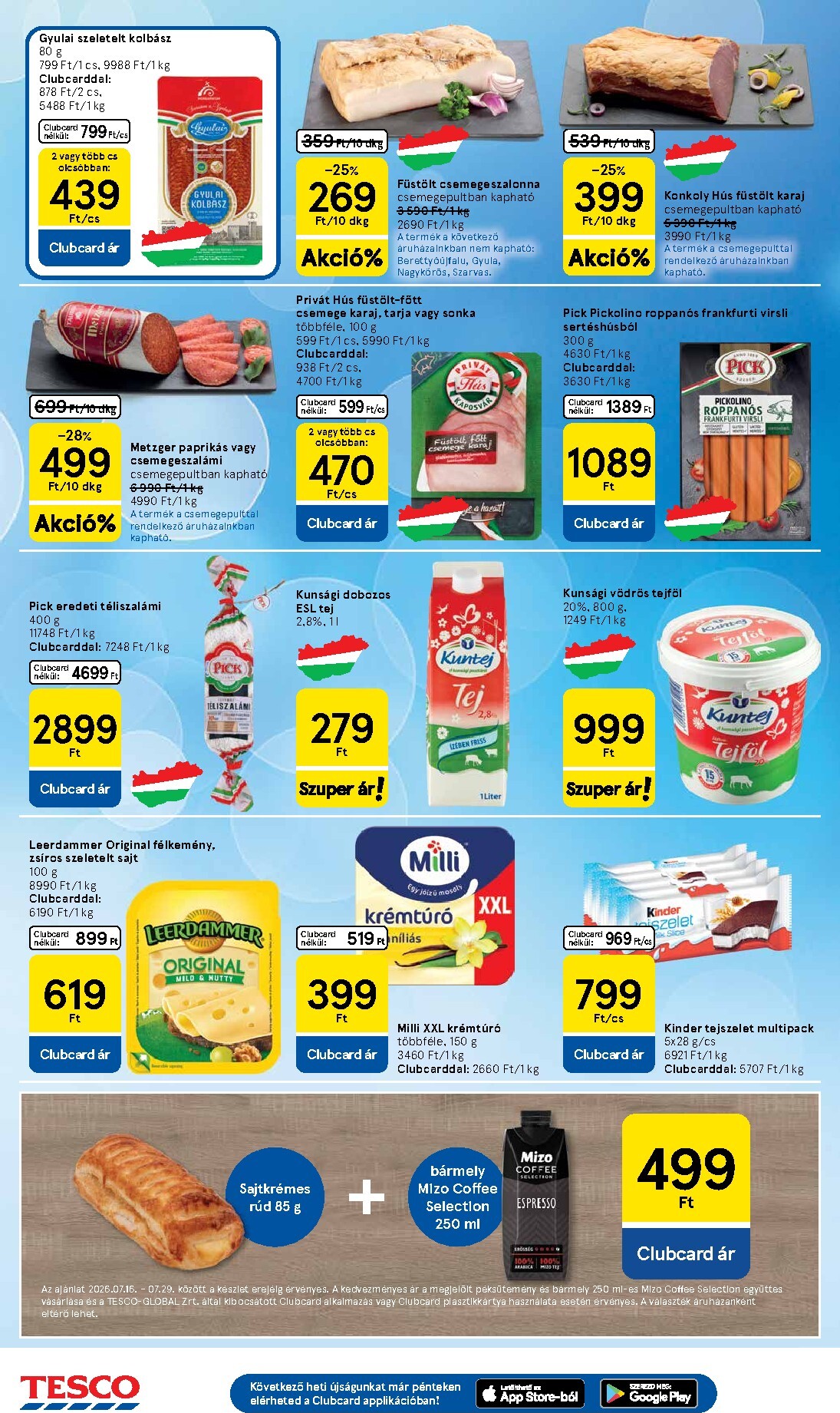 tesco - A jövőbeli Tesco akciós újság csütörtöktől 2026.07.23.-tól szerdától 2026.07.29.-ig érvényes. - page: 4