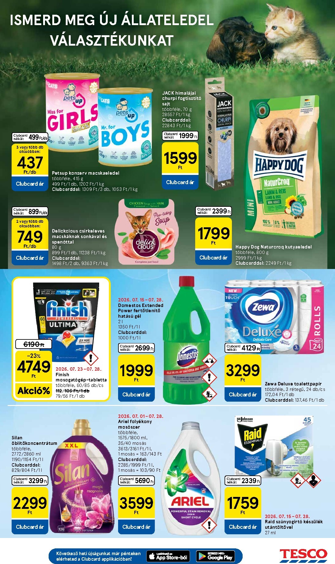 tesco - A jövőbeli Tesco akciós újság csütörtöktől 2026.07.23.-tól szerdától 2026.07.29.-ig érvényes. - page: 9