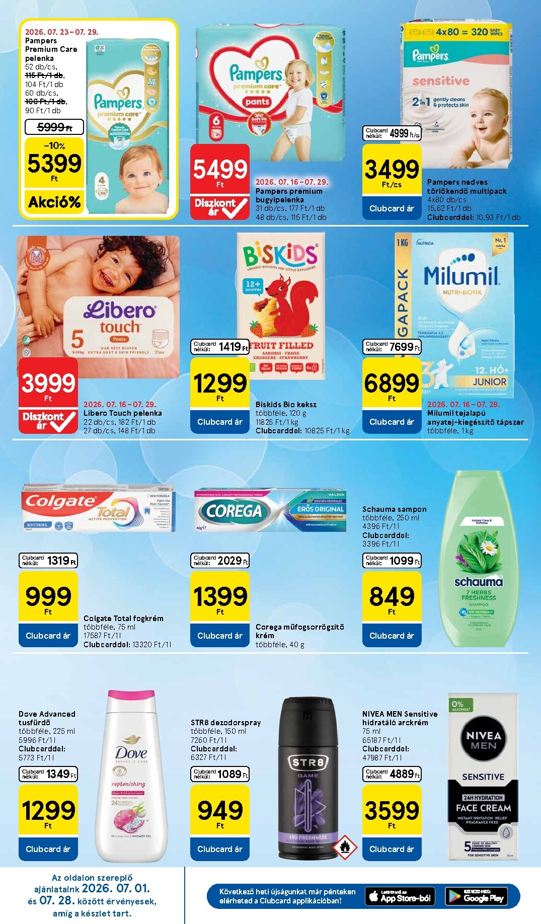 tesco - A jövőbeli Tesco akciós újság csütörtöktől 2026.07.23.-tól szerdától 2026.07.29.-ig érvényes. - page: 8