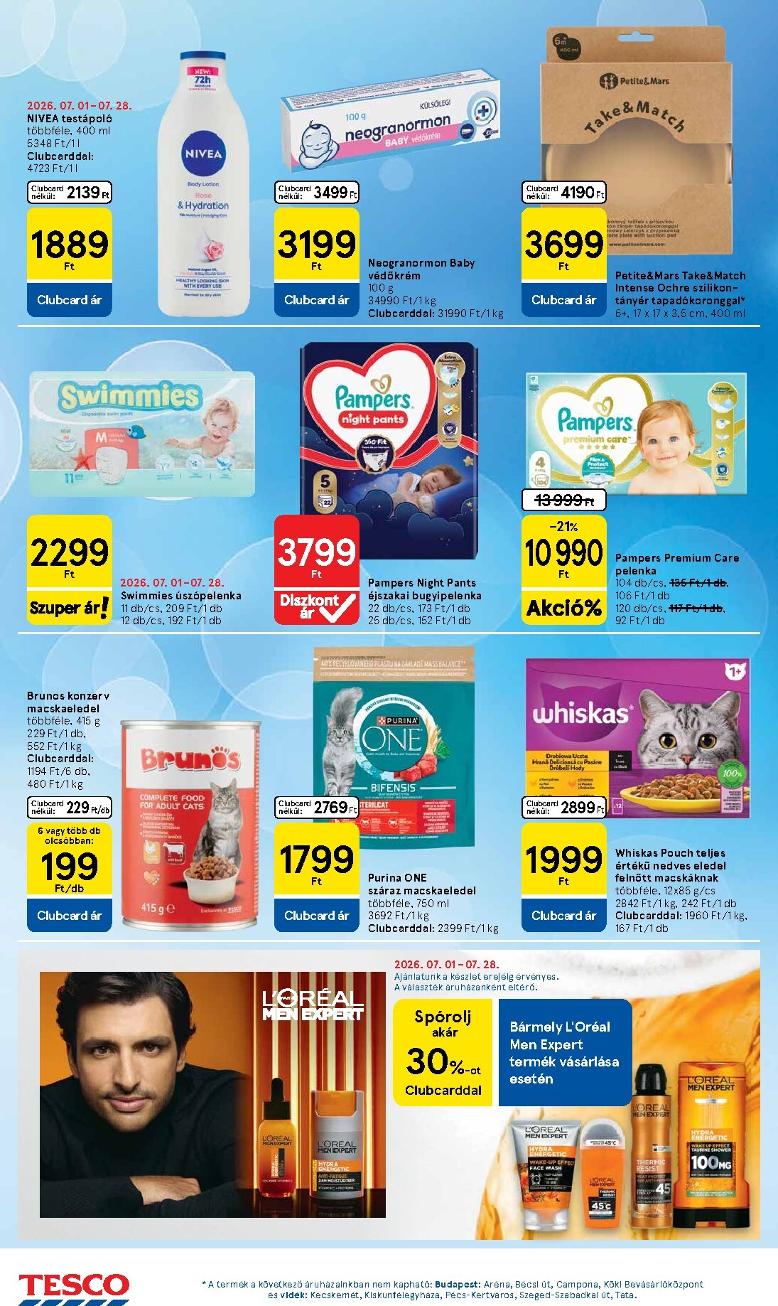 tesco - A jövőbeli Tesco akciós újság csütörtöktől 2026.07.23.-tól szerdától 2026.07.29.-ig érvényes. - page: 26