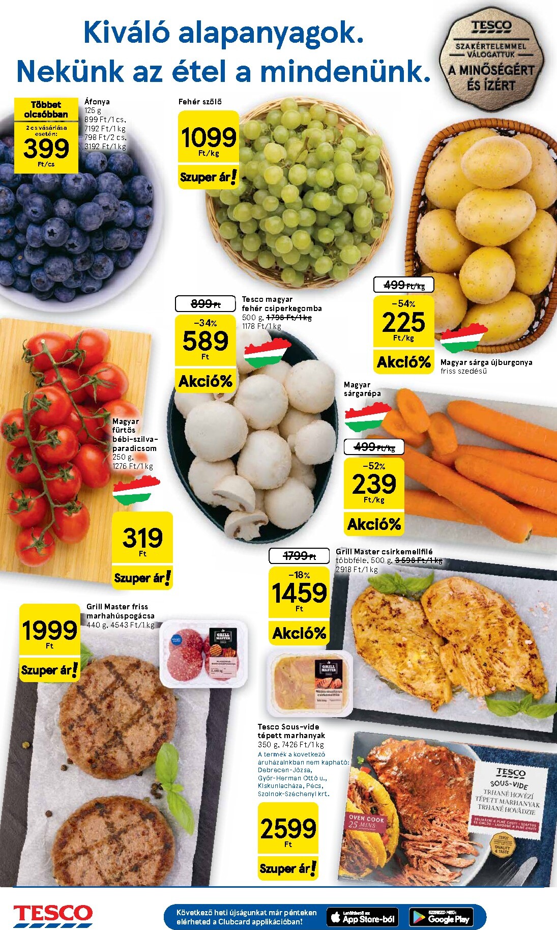 tesco - A jövőbeli Tesco szupermarket akciós újság csütörtöktől 2026.07.23.-tól szerdától 2026.07.29.-ig érvényes. - page: 2