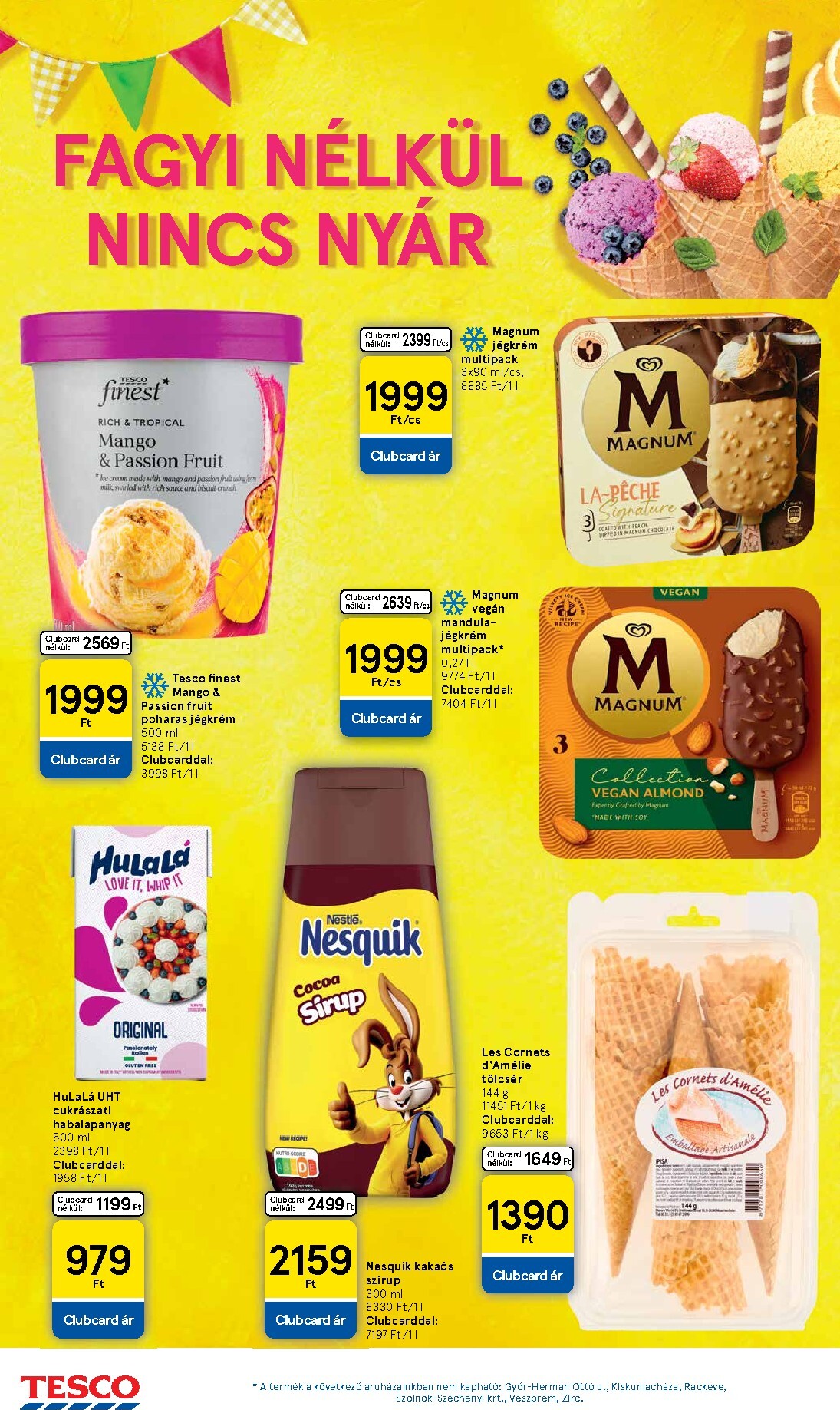 tesco - A jövőbeli Tesco szupermarket akciós újság csütörtöktől 2026.07.23.-tól szerdától 2026.07.29.-ig érvényes. - page: 4