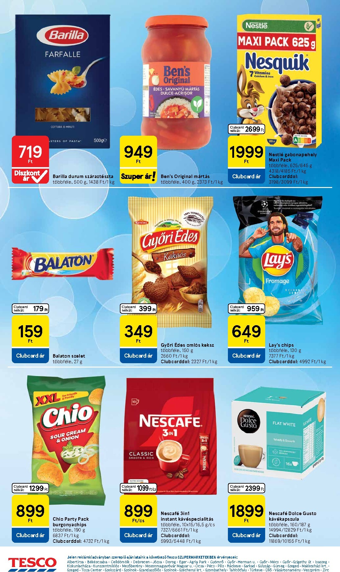tesco - A jövőbeli Tesco szupermarket akciós újság csütörtöktől 2026.07.23.-tól szerdától 2026.07.29.-ig érvényes. - page: 6