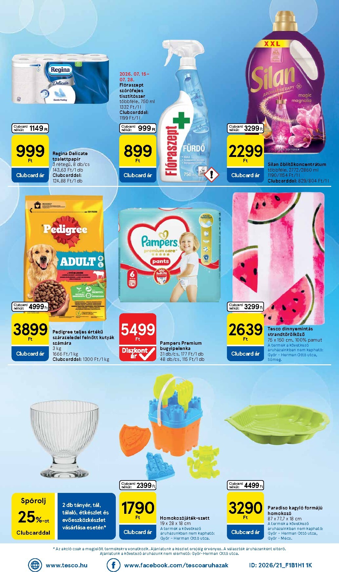 tesco - A jövőbeli Tesco szupermarket akciós újság csütörtöktől 2026.07.23.-tól szerdától 2026.07.29.-ig érvényes. - page: 8