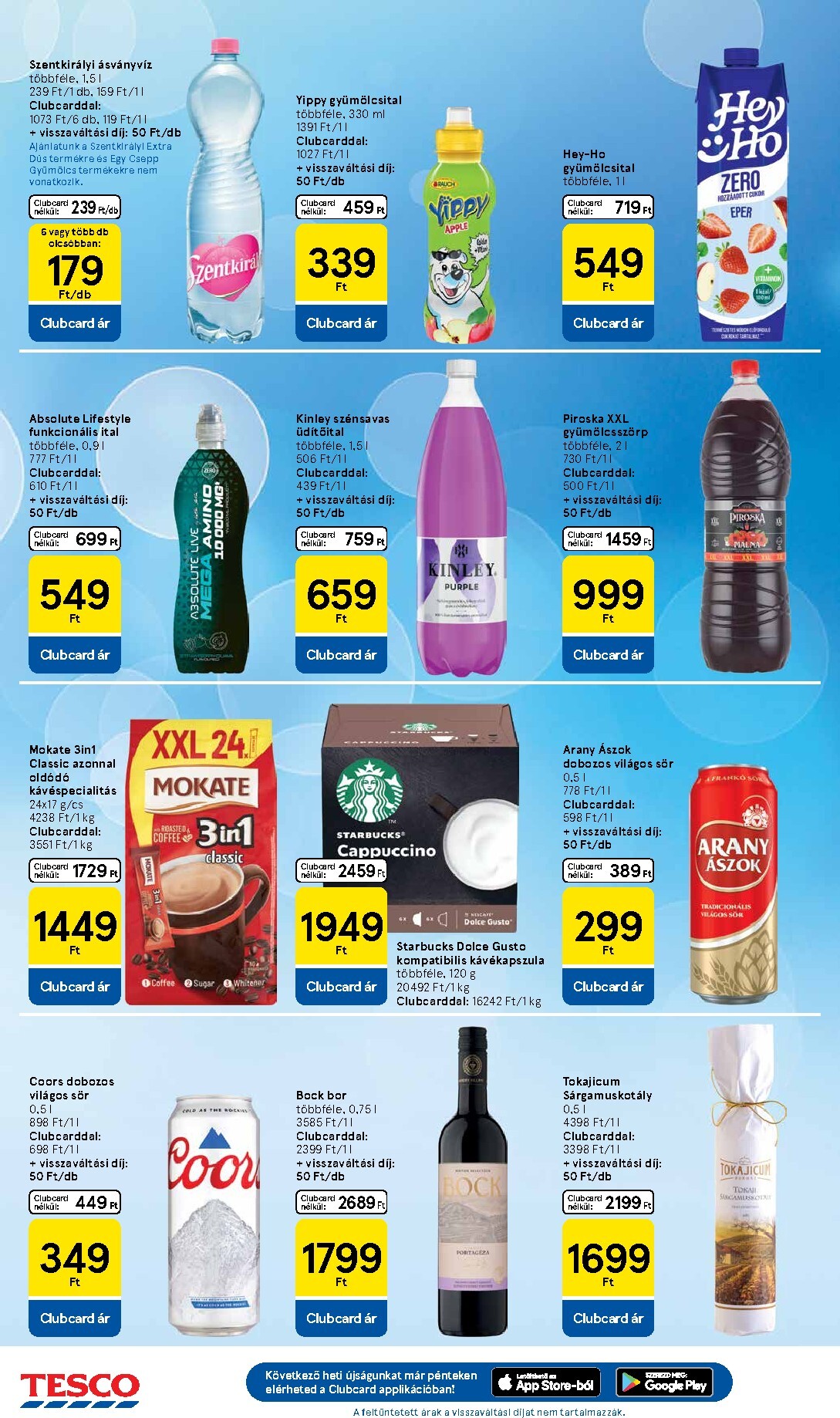 tesco - A jövőbeli Tesco akciós újság csütörtöktől 2026.07.30.-tól szerdától 2026.08.05.-ig érvényes. - page: 22