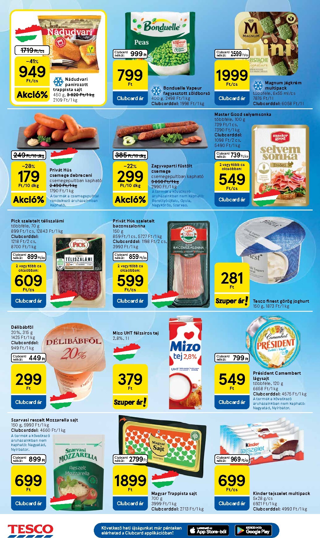 tesco - A jövőbeli Tesco akciós újság csütörtöktől 2026.07.30.-tól szerdától 2026.08.05.-ig érvényes. - page: 4