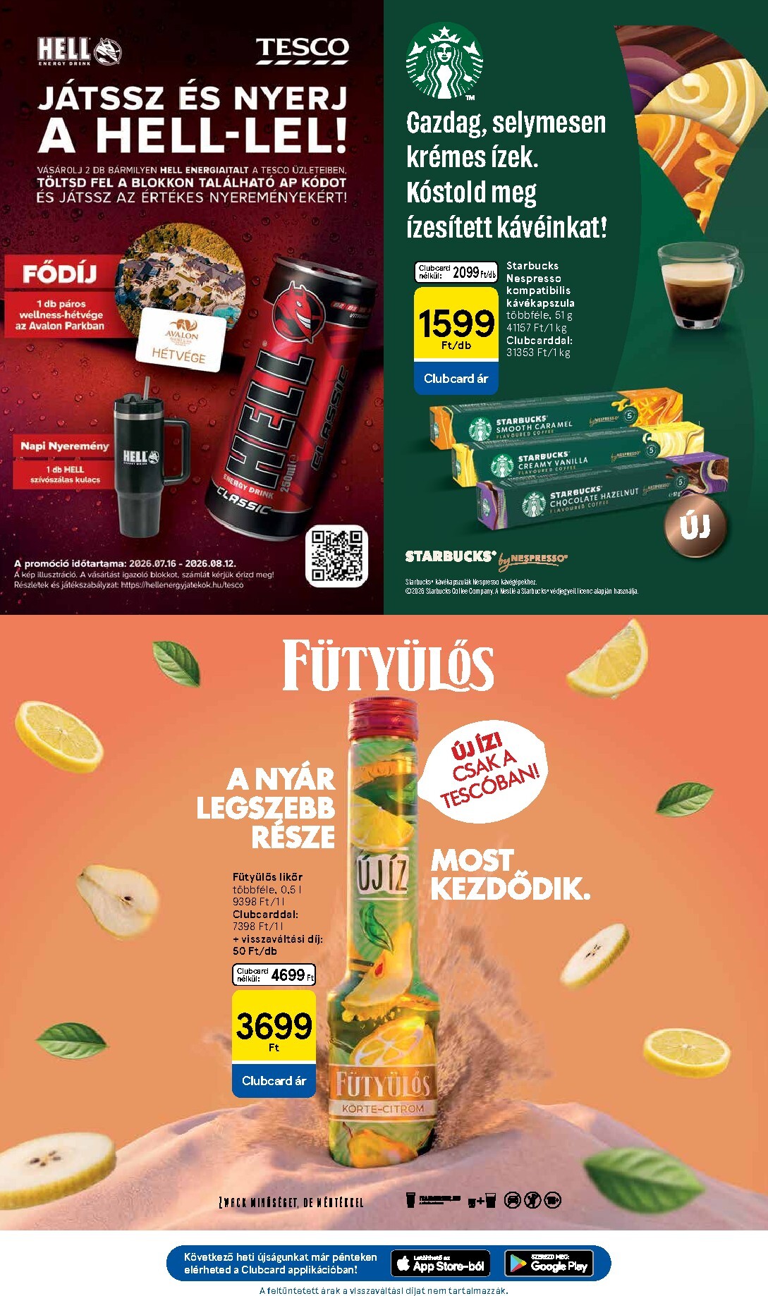 tesco - A jövőbeli Tesco akciós újság csütörtöktől 2026.07.30.-tól szerdától 2026.08.05.-ig érvényes. - page: 23