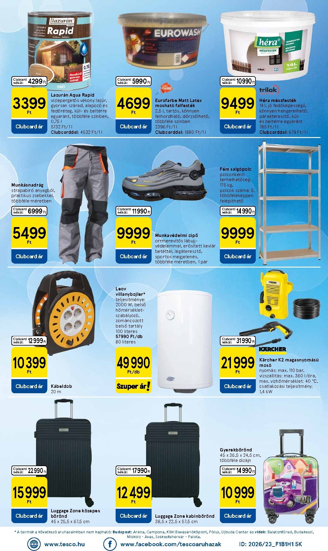 tesco - A jövőbeli Tesco akciós újság csütörtöktől 2026.08.06.-tól szerdától 2026.08.12.-ig érvényes. - page: 32