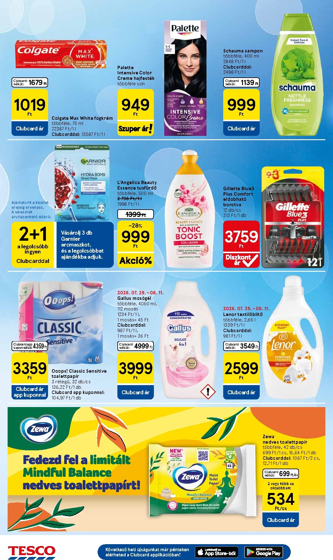 tesco - A jövőbeli Tesco akciós újság csütörtöktől 2026.08.06.-tól szerdától 2026.08.12.-ig érvényes. - page: 26