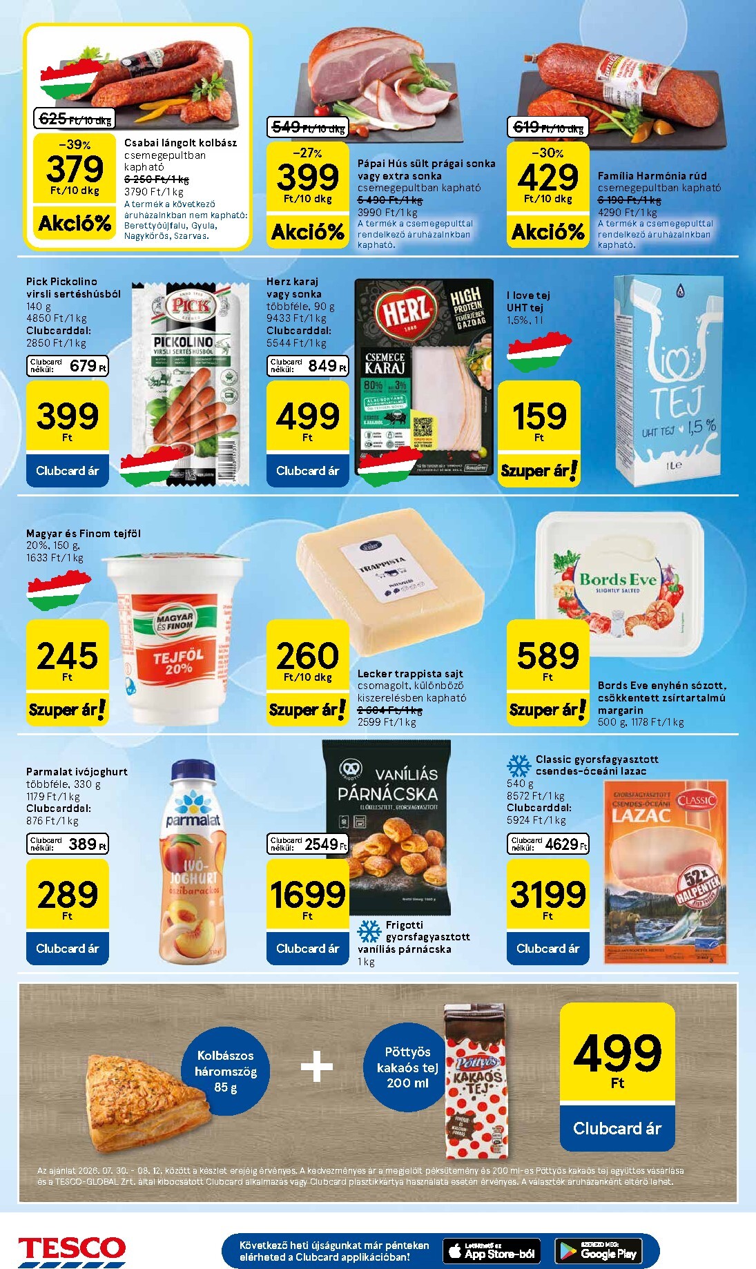 tesco - A jövőbeli Tesco akciós újság csütörtöktől 2026.08.06.-tól szerdától 2026.08.12.-ig érvényes. - page: 4