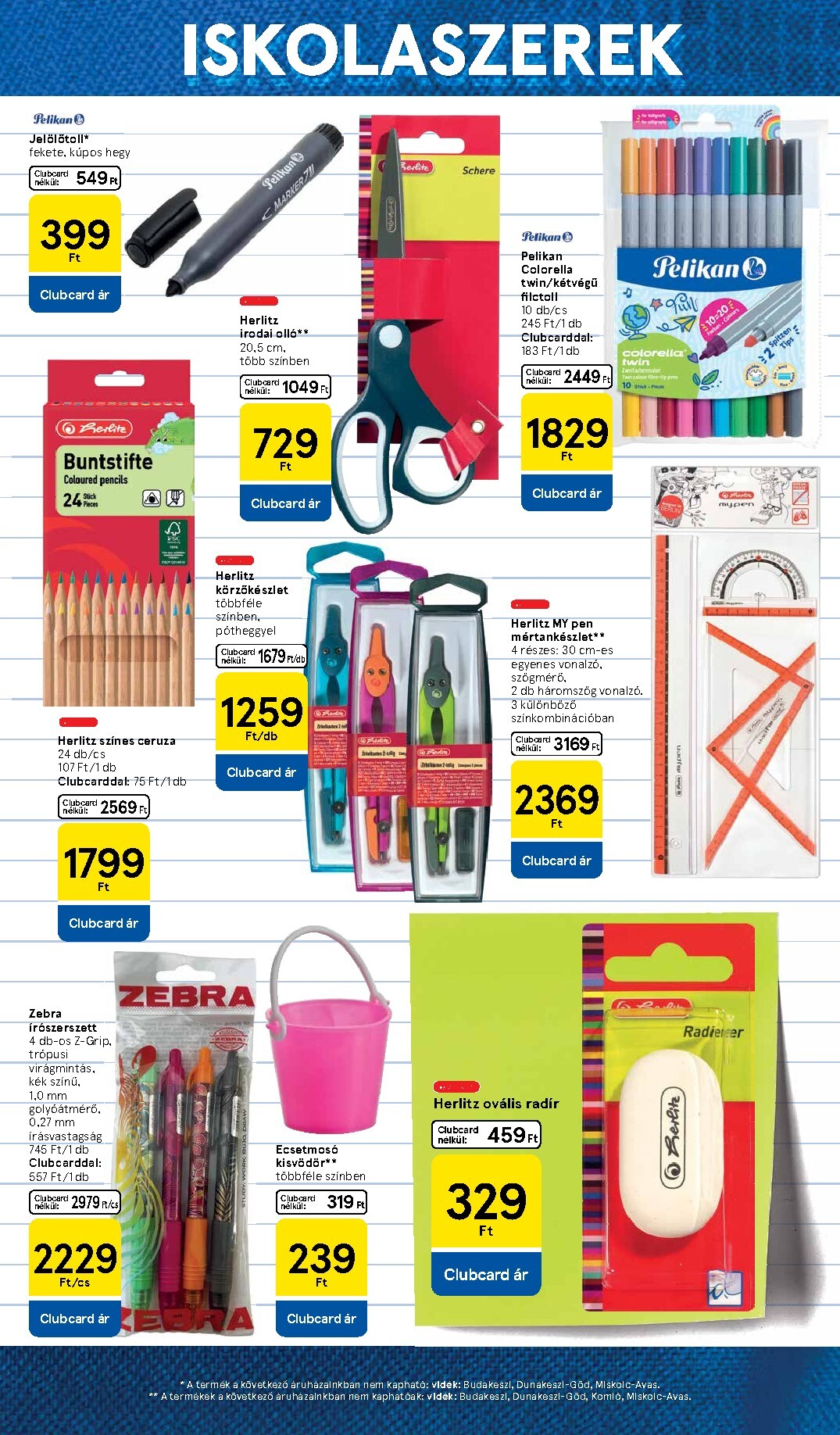 tesco - A jövőbeli Tesco - Helló suli! akciós újság szerdától 2026.08.05.-tól vasárnaptól 2026.09.13.-ig érvényes. - page: 7