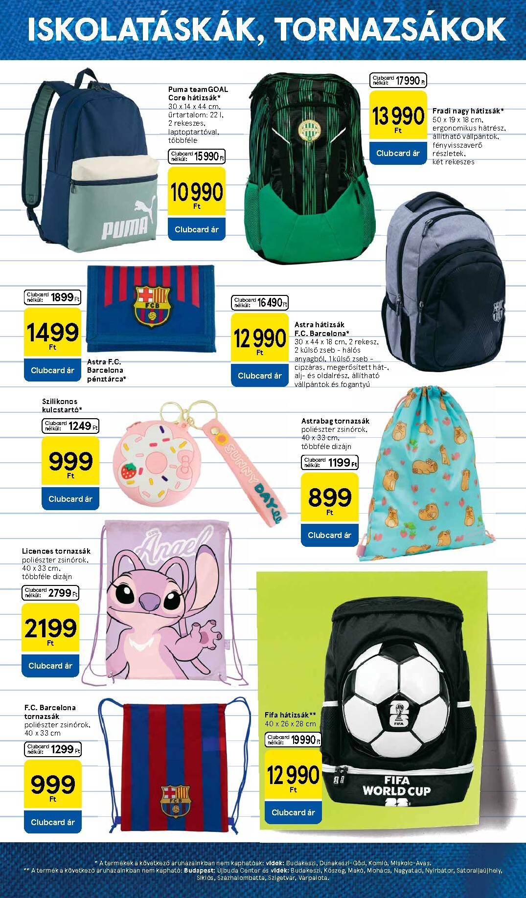 tesco - A jövőbeli Tesco - Helló suli! akciós újság szerdától 2026.08.05.-tól vasárnaptól 2026.09.13.-ig érvényes. - page: 15