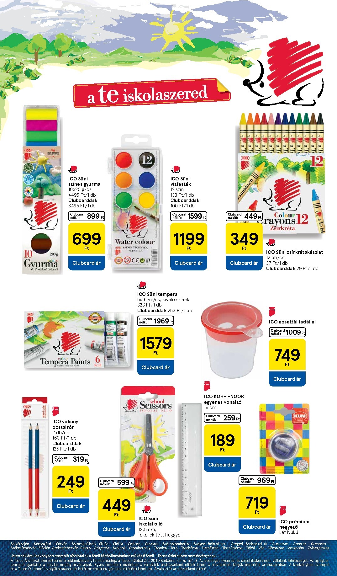tesco - A jövőbeli Tesco - Helló suli! akciós újság szerdától 2026.08.05.-tól vasárnaptól 2026.09.13.-ig érvényes. - page: 3
