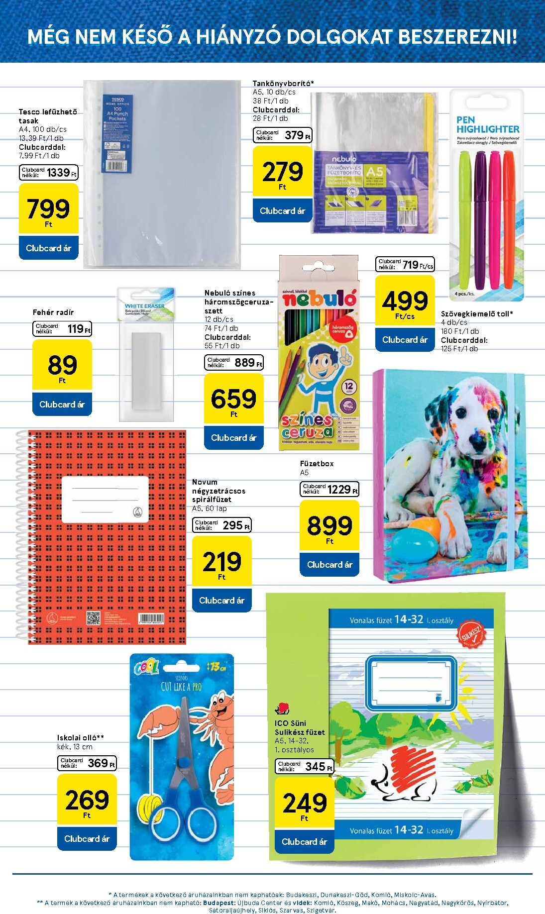 tesco - A jövőbeli Tesco akciós újság csütörtöktől 2026.09.03.-tól szerdától 2026.09.09.-ig érvényes. - page: 13