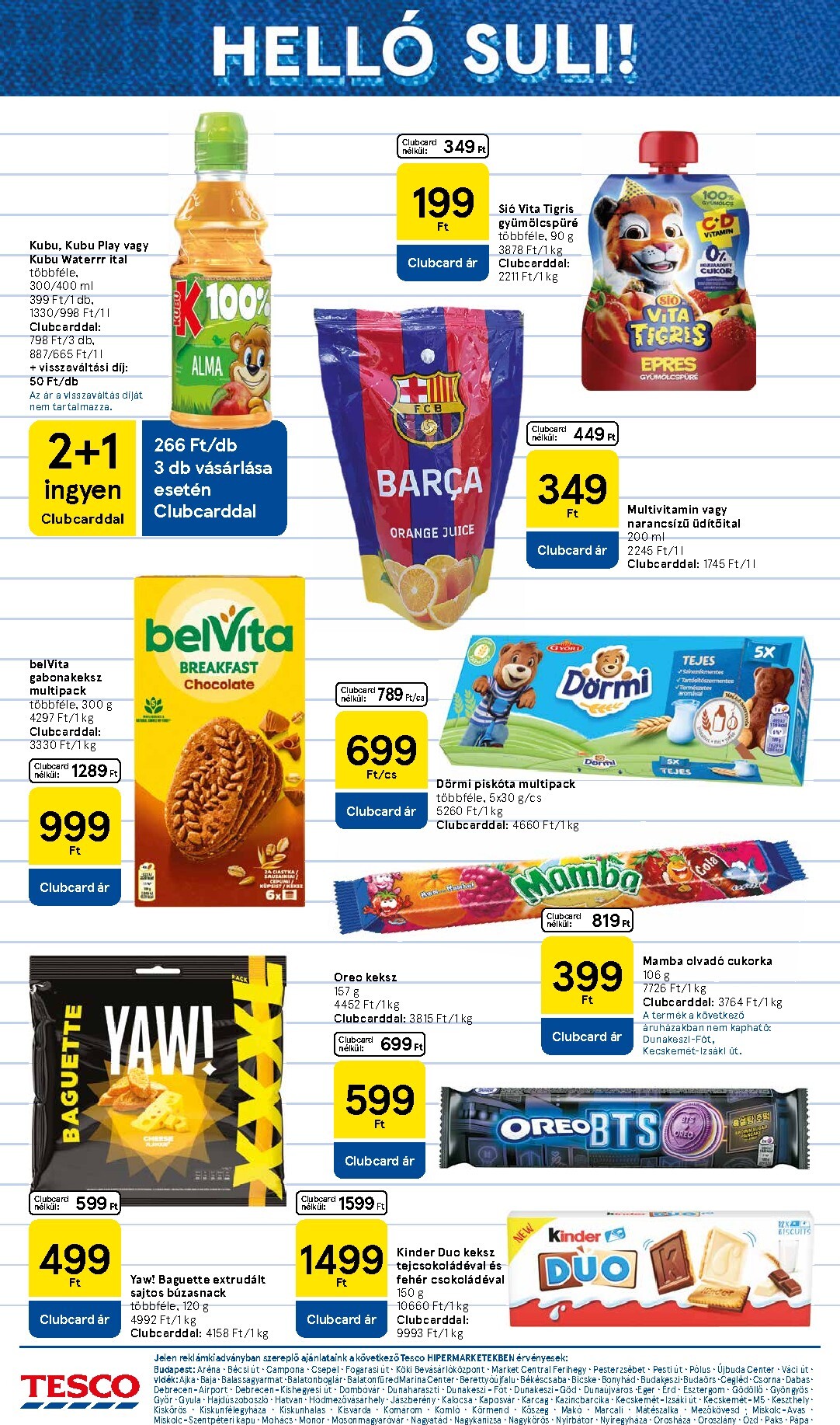 tesco - A jövőbeli Tesco akciós újság csütörtöktől 2026.09.10.-tól szerdától 2026.09.16.-ig érvényes. - page: 22