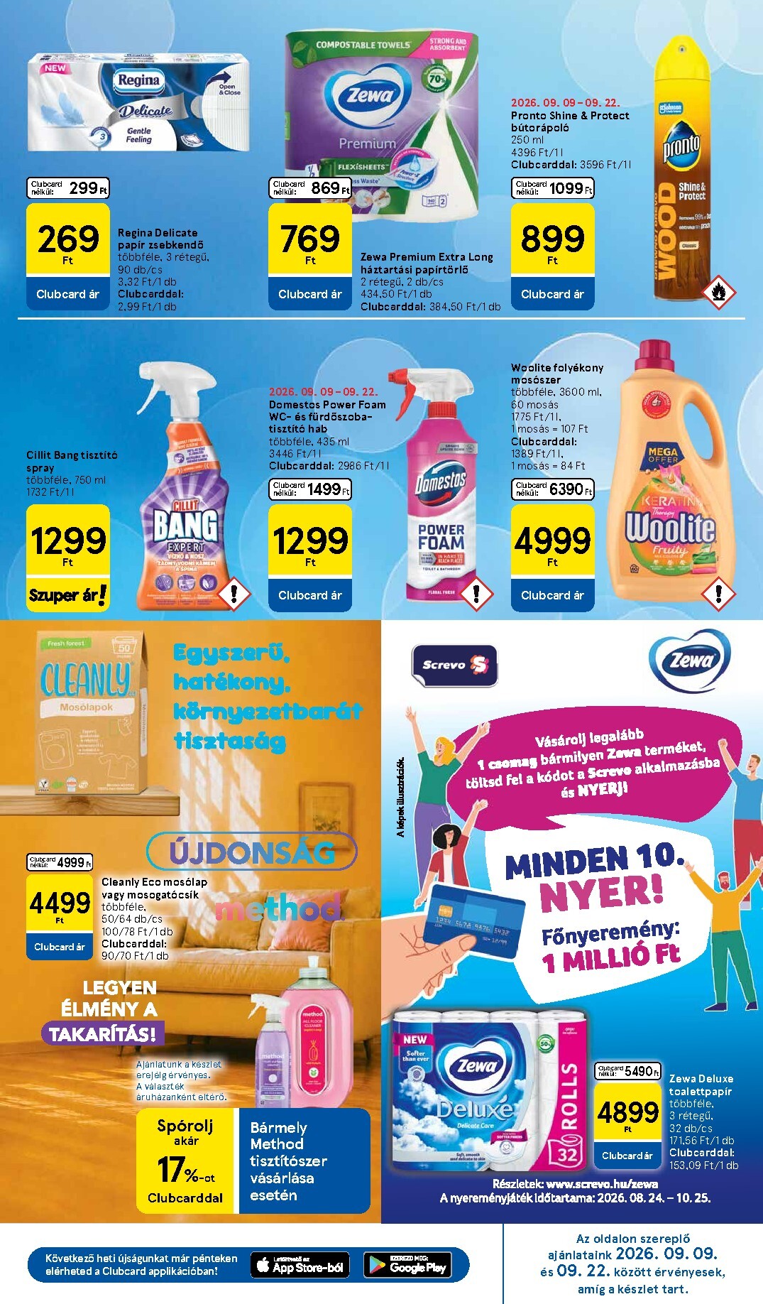 tesco - A jövőbeli Tesco akciós újság csütörtöktől 2026.09.17.-tól szerdától 2026.09.23.-ig érvényes. - page: 27