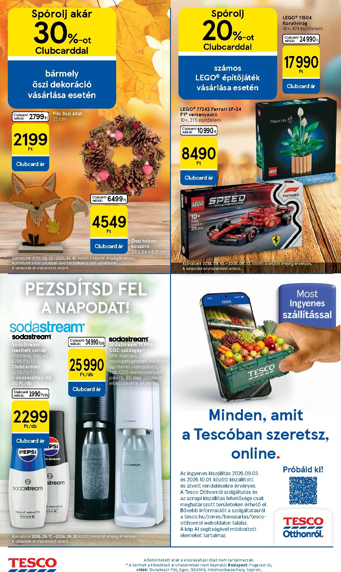 tesco - A jövőbeli Tesco akciós újság csütörtöktől 2026.09.17.-tól szerdától 2026.09.23.-ig érvényes. - page: 16