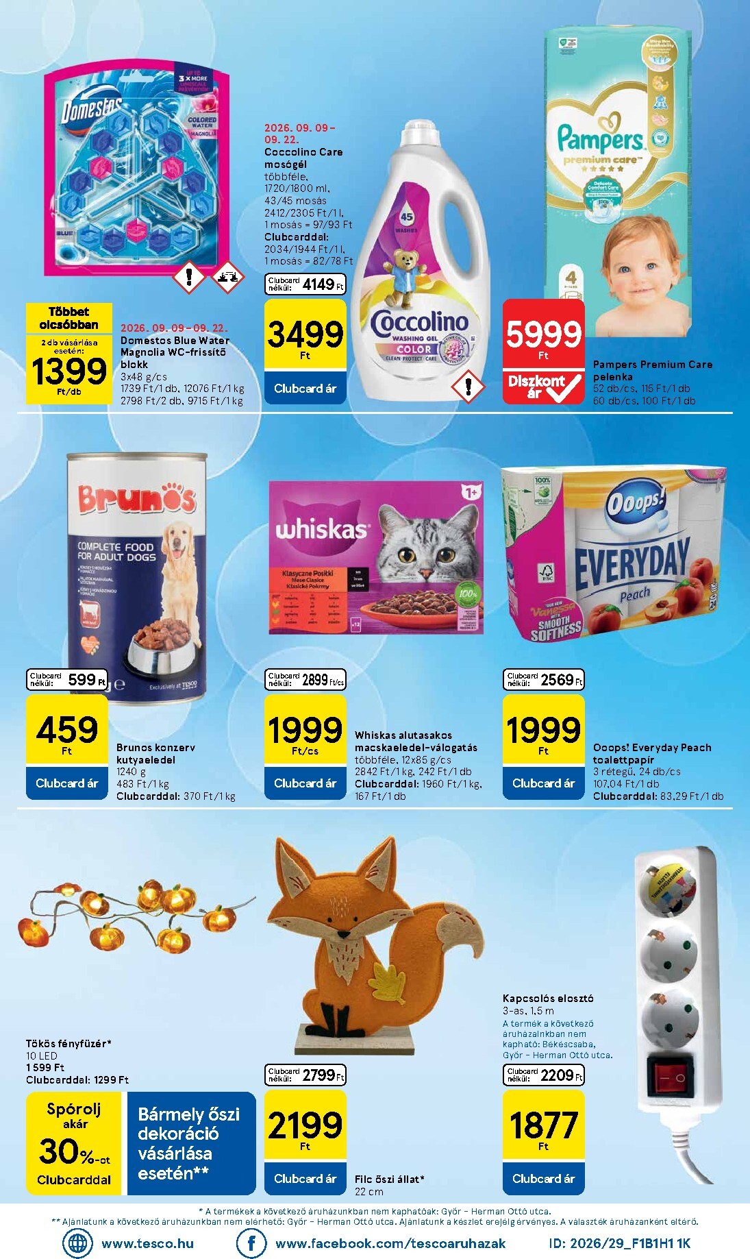 tesco - A jövőbeli Tesco szupermarket akciós újság csütörtöktől 2026.09.17.-tól szerdától 2026.09.23.-ig érvényes. - page: 8