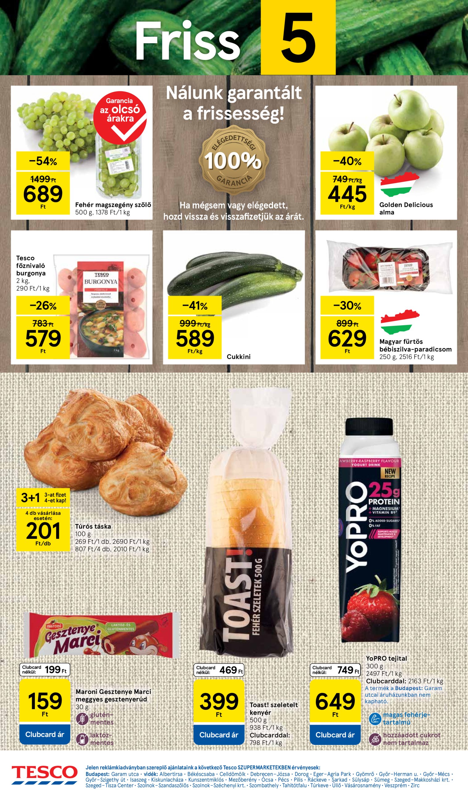 tesco - Tesco szupermarket akciós újság, érvényes 04.22. - 04.28. - page: 2