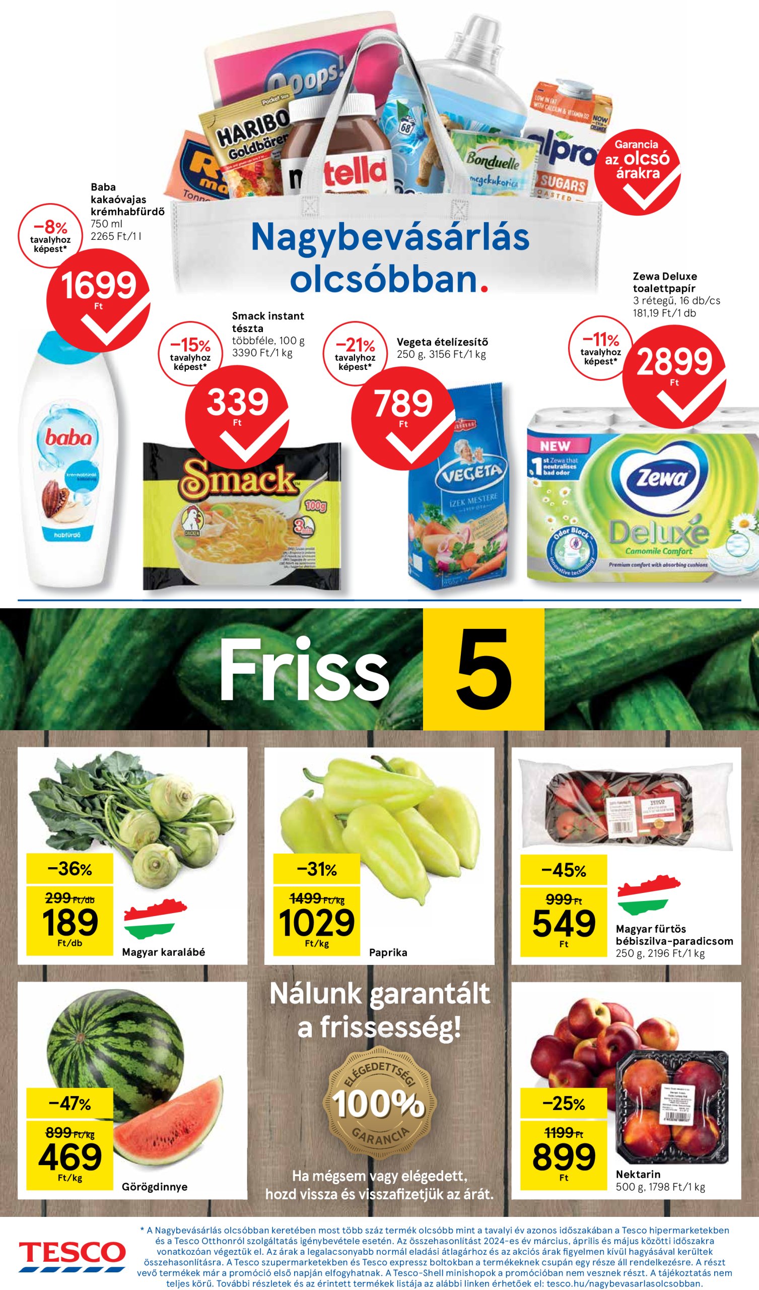 tesco - Tesco szupermarket akciós újság, érvényes 05.15. - 05.21. - page: 2