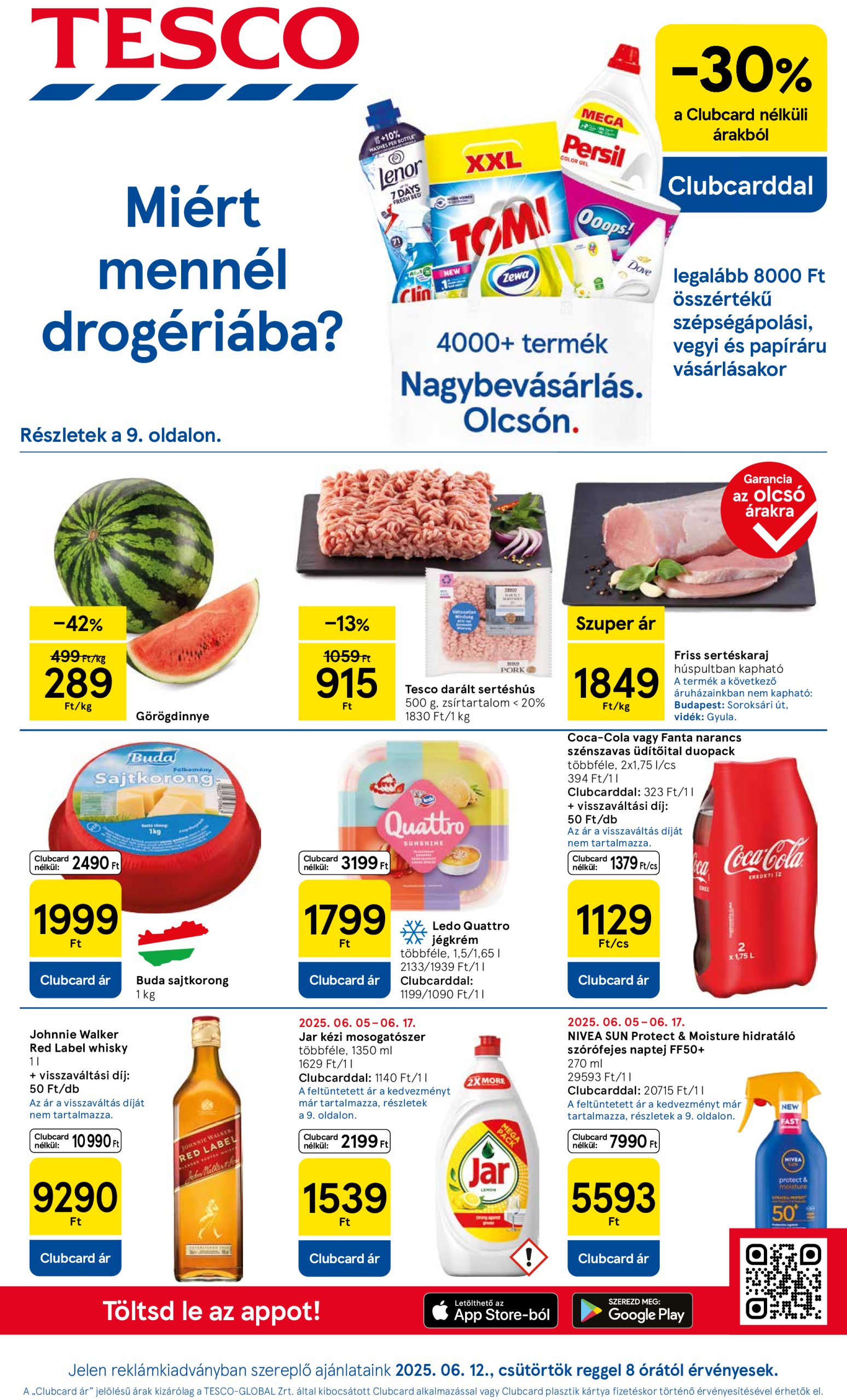 tesco - Tesco akciós újság, érvényes 06.12. - 06.18.