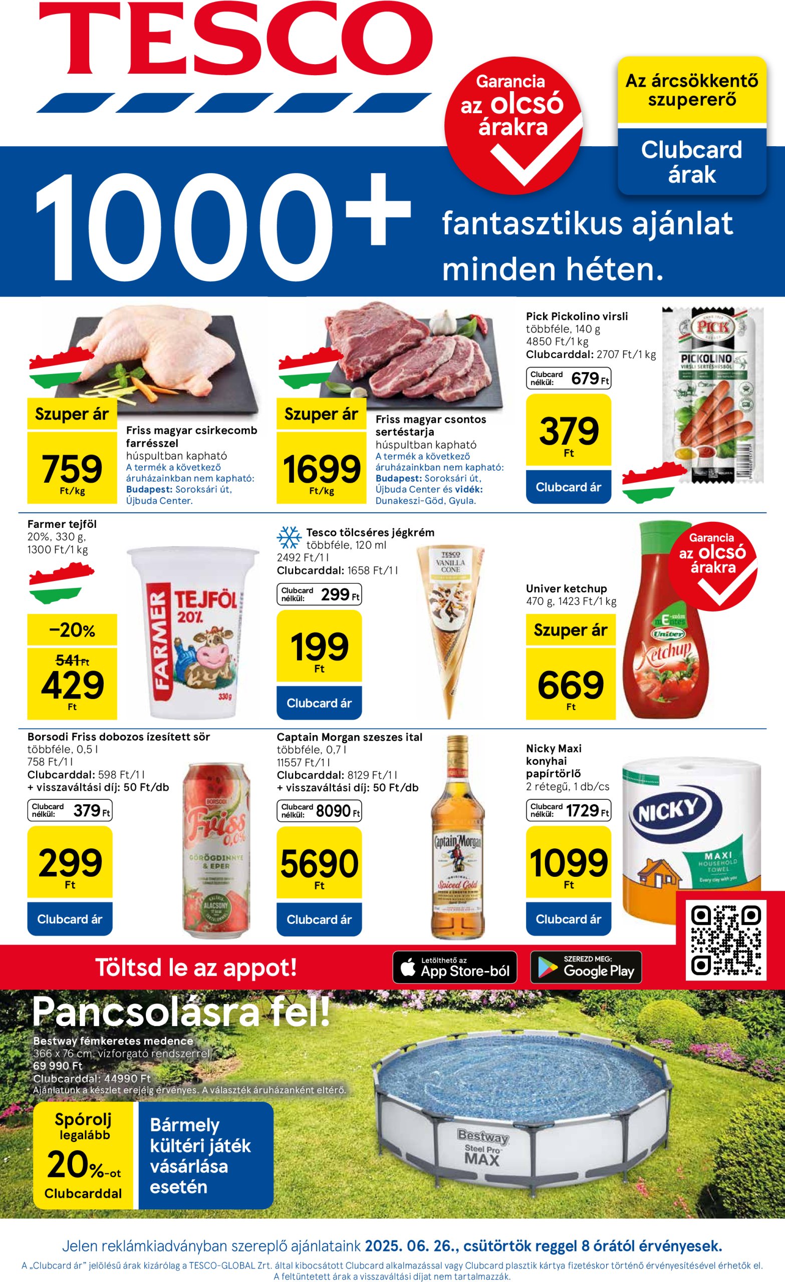 tesco - Tesco akciós újság, érvényes 06.26. - 07.02.