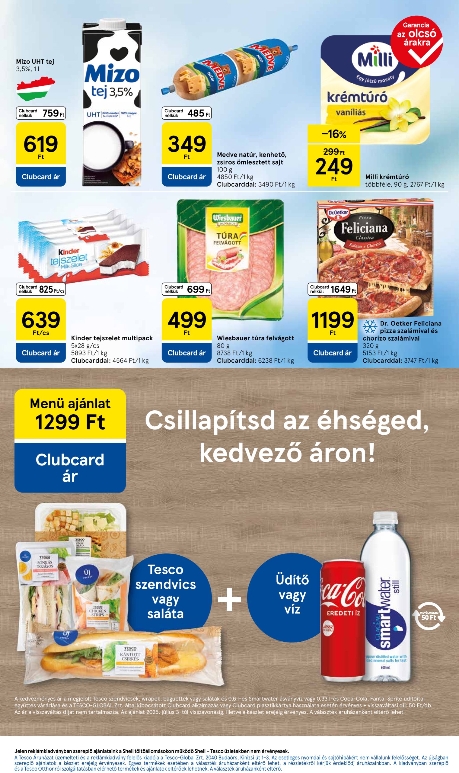 tesco - Tesco szupermarket akciós újság, érvényes 07.03. - 07.09. - page: 3